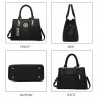 Bolsa de ombro elegante em couro - bolsa