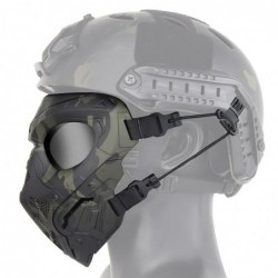 Máscara de malha tática Lurker - camuflagem / airsoft / paintball