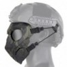 Máscara de malha tática Lurker - camuflagem / airsoft / paintball