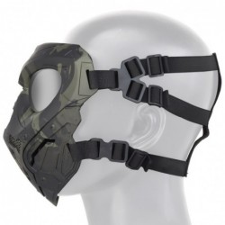 Máscara de malha tática Lurker - camuflagem / airsoft / paintball