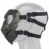 Máscara de malha tática Lurker - camuflagem / airsoft / paintball