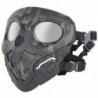 Máscara de malha tática Lurker - camuflagem / airsoft / paintball