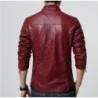 Slim leather jacket - with zippers / pocketsJackets
