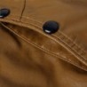 Jaqueta de couro slim - com zíperes / bolsos