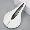 Bicycle saddle with hole - breathable soft leather seatSaddles