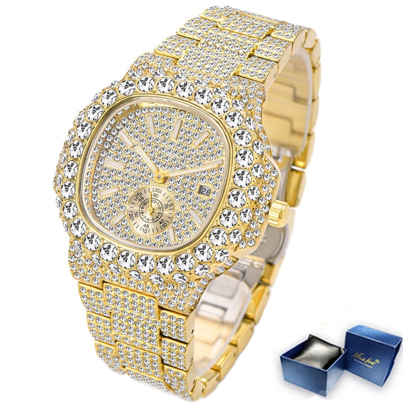 Luxurious Quartz crystal watch - waterproofWatches