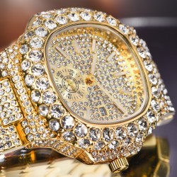 Luxurious Quartz crystal watch - waterproofWatches