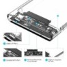 ORICO - 2,5 polegadas - HDD transparente - com cabo - SATA para USB3.0