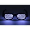 LED luminous glasses - punk style - USBSunglasses
