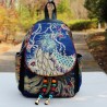 Mochila de lona - design étnico colorido