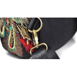 Mochila de lona - design étnico colorido
