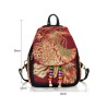 Mochila de lona - design étnico colorido