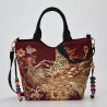 Bolsa de lona - design étnico colorido