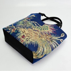 Bolsa de lona - design étnico colorido