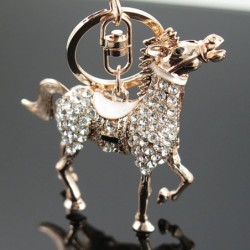 Cavalo de cristal - chaveiro