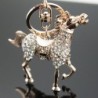 Cavalo de cristal - chaveiro