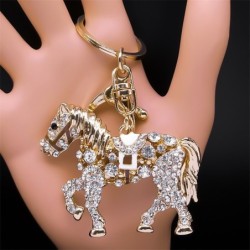 chaveiro cavalo de cristal