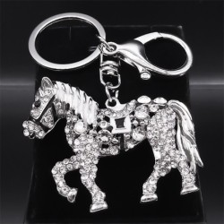 chaveiro cavalo de cristal