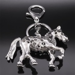 chaveiro cavalo de cristal