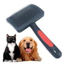 Escova de limpeza de animais de estimação com agulhas