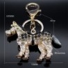 Cavalo de cristal - chaveiro dourado