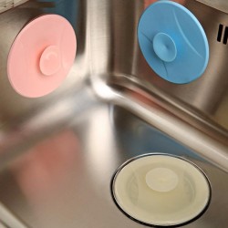 Bujão de pia de silicone - dreno circular