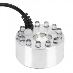 Fonte em cascata - umidificador de ar com luz - 220V - plugue UE