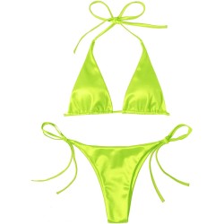 Sexy bikini set - metallic color effectBeachwear