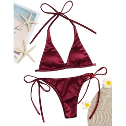 Sexy bikini set - metallic color effectBeachwear
