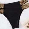 Conjunto de biquíni sexy - decorações de metal