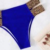 Conjunto de biquíni sexy - decorações de metal