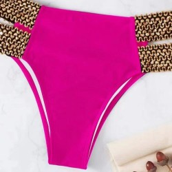 Conjunto de biquíni sexy - decorações de metal