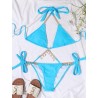 Conjunto de biquíni sexy - com decorações de cristal / metal
