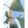Sexy bikini set - with crystal / metal decorationsBeachwear