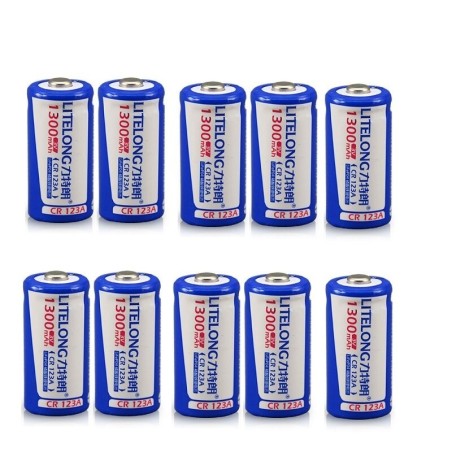 Bateria original - CR123A - 1300mah - 3V