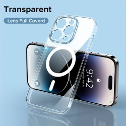 Estojo transparente magnético - para iPhone