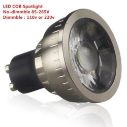 GU10 COB LED - holofote - 9W - 12W - 15W - 10 peças
