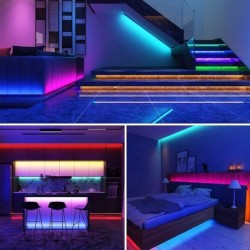 Fita LED RGB - Bluetooth - com controle remoto