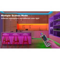 Fita LED RGB - Bluetooth - com controle remoto