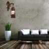 Vintage LED wall lamp - iron lanternWall lights