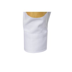 Camisa elegante de manga comprida - impressão barroca dourada de luxo