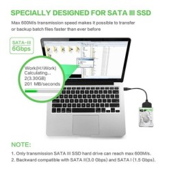 Cabo SATA para USB 3.0 / USB 2.0 - adaptador