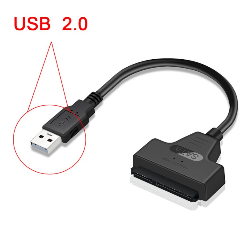 Cabo SATA para USB 3.0 / USB 2.0 - adaptador