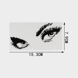 Vinyl car sticker - sexy eyesStickers