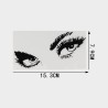 Vinyl car sticker - sexy eyesStickers