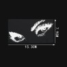 Vinyl car sticker - sexy eyesStickers