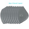 PM25 - filtros de substituição de máscara facial de carvão ativado - 10 peças