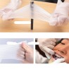 Luvas transparentes descartáveis - para uso alimentar / médico / cirúrgico - 100 peças