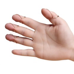 Palhetas de guitarra de metal - 4 peças