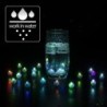 Bolas luminosas LED RGB redondas - luz de festa / balão - 100 peças